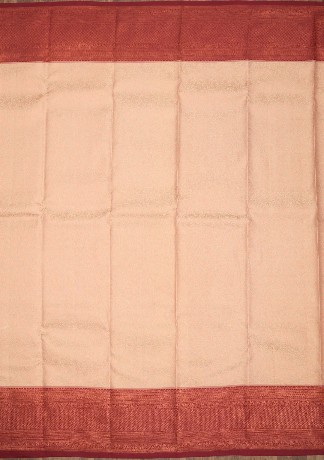 Beige Zariwork Pure Silk Saree