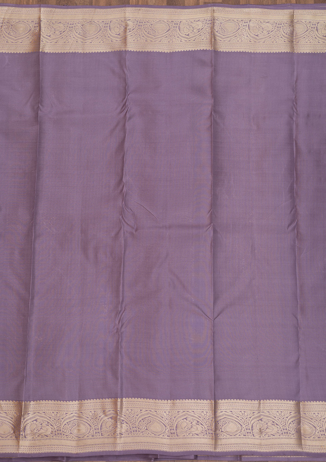 Grey Zariwork Pure Silk Saree