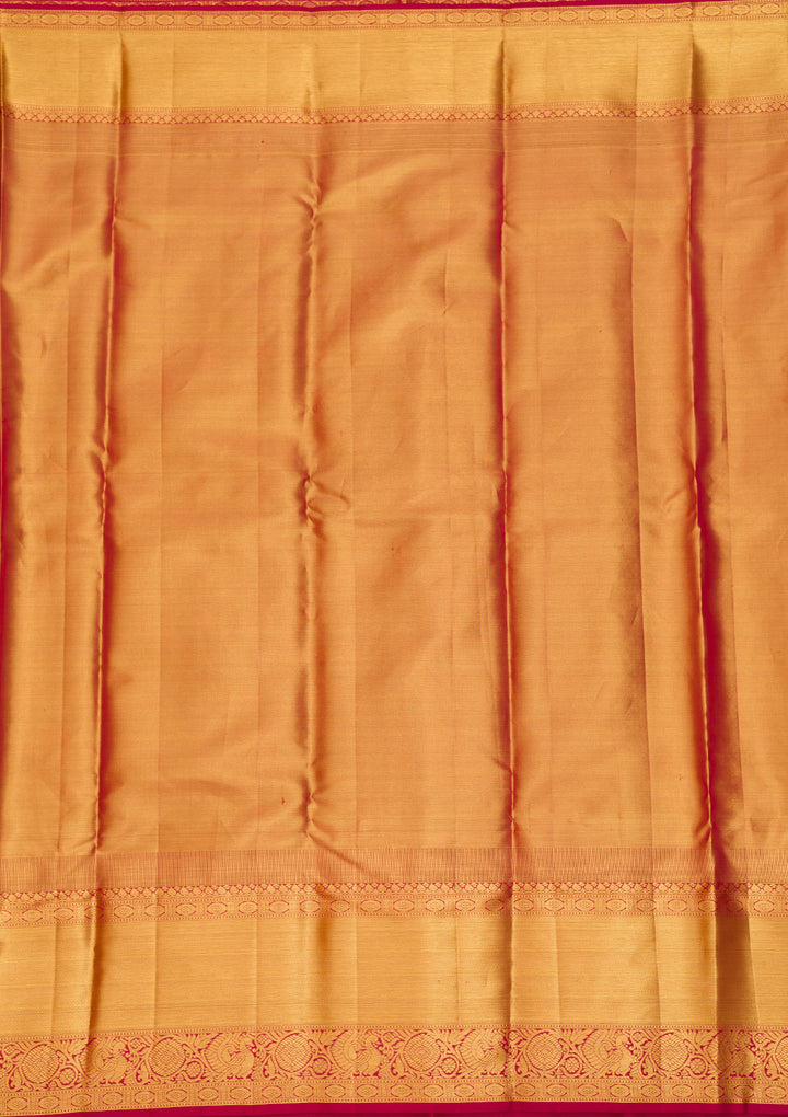Gold Zariwork Pure Silk Saree