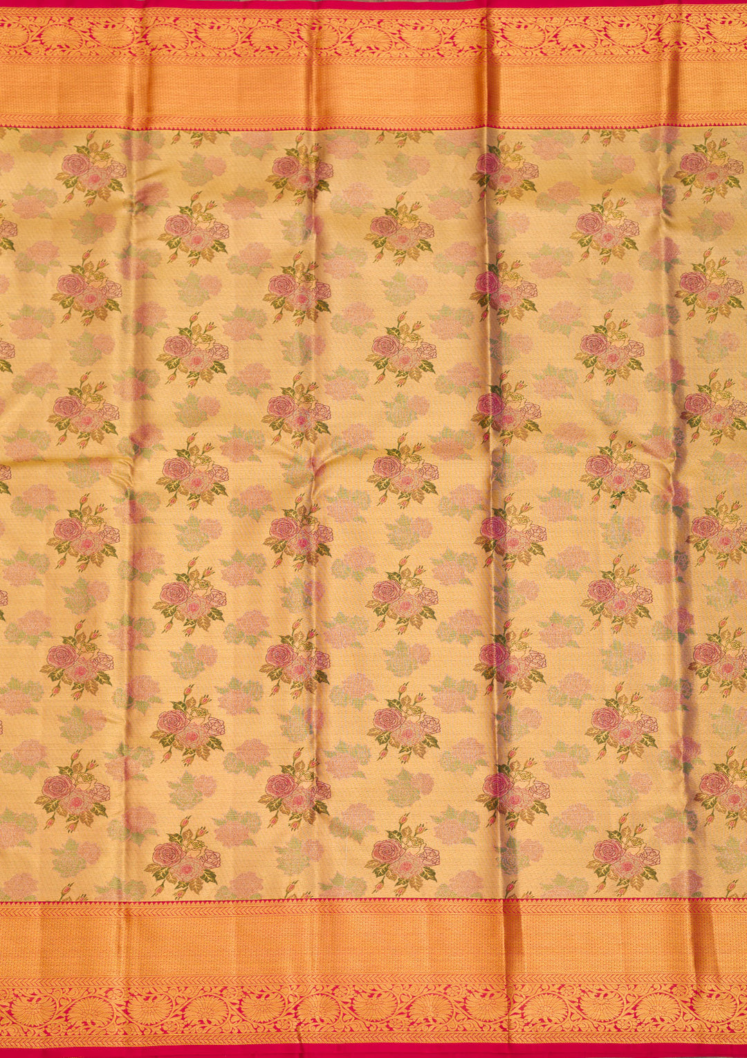 Gold Zariwork Pure Silk Saree