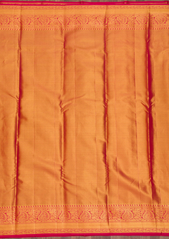 Gold Zariwork Pure Silk Saree