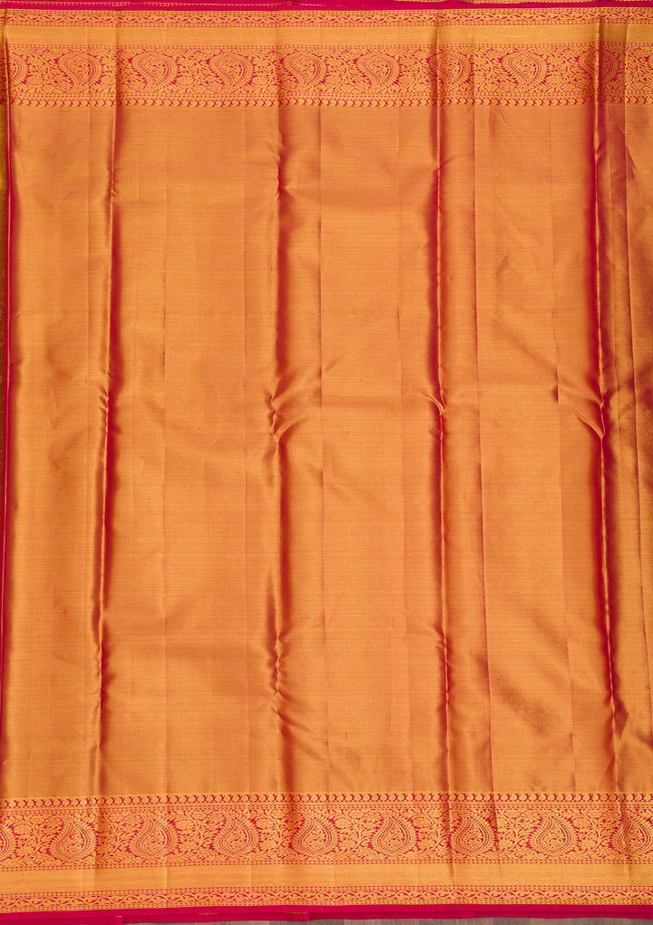 Gold Zariwork Pure Silk Saree