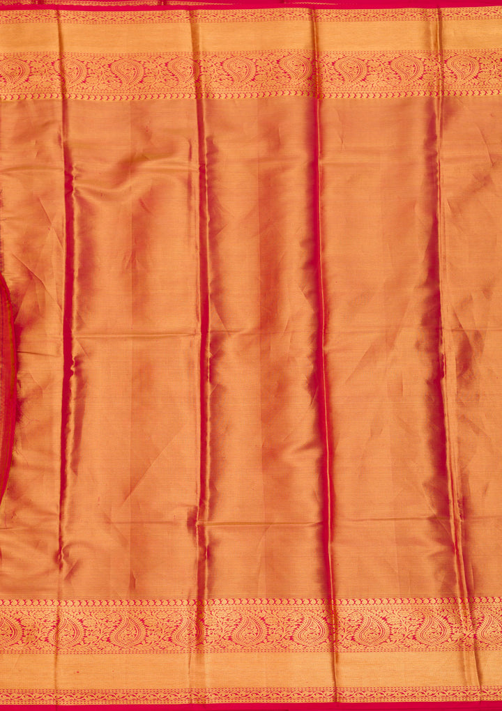 Gold Zariwork Pure Silk Saree