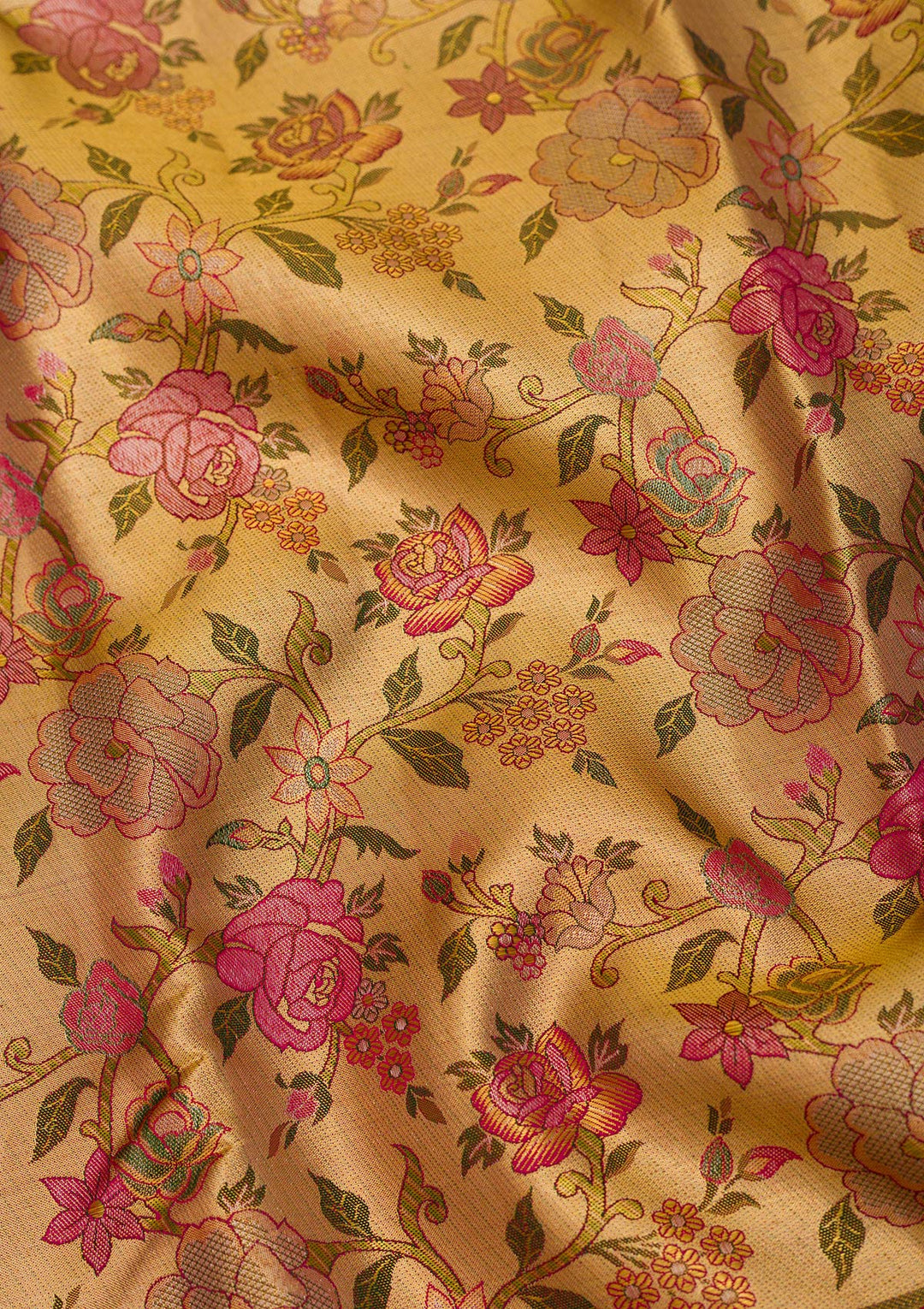 Gold Zariwork Pure Silk Saree