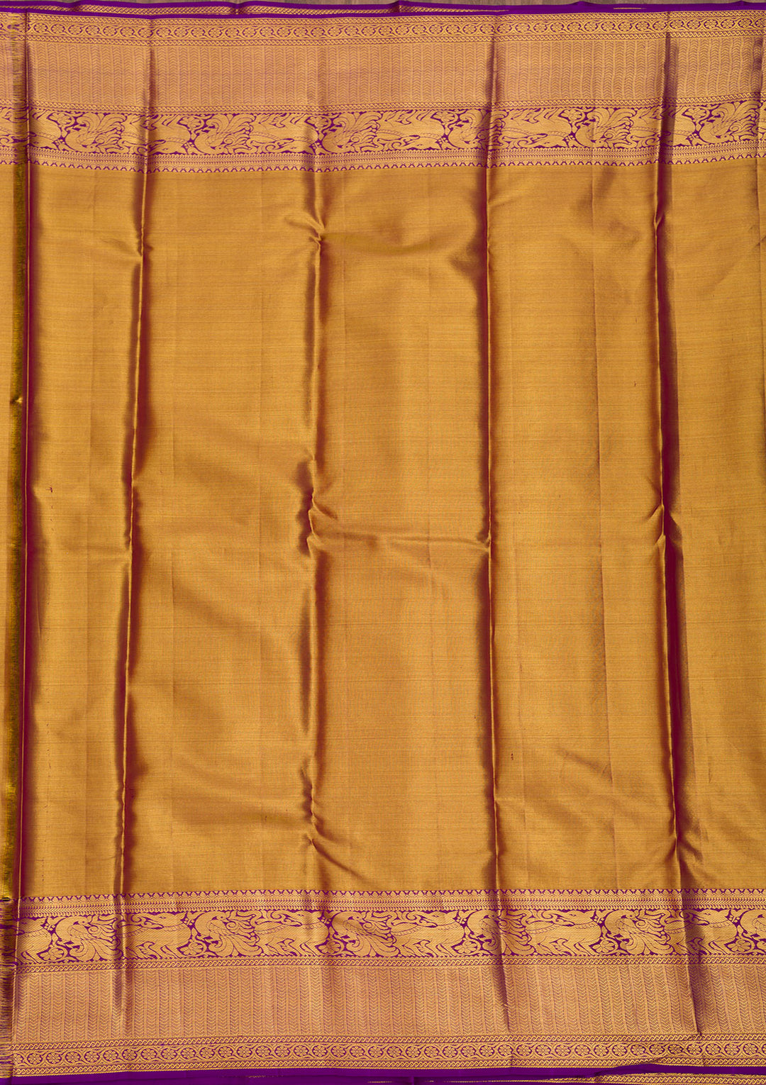 Gold Zariwork Pure Silk Saree