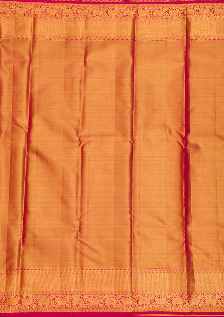 Gold Zariwork Pure Silk Saree