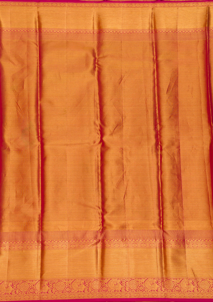 Gold Zariwork Pure Silk Saree