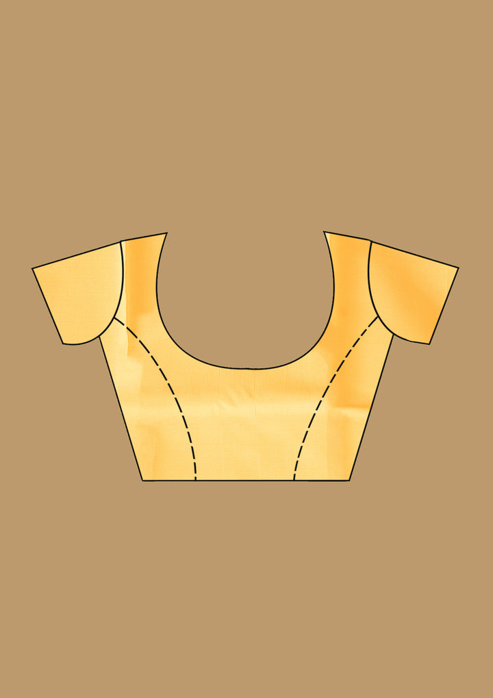 Mustard Zariwork (Gold) Silk Saree