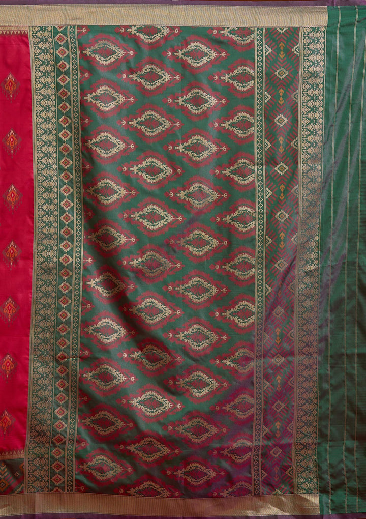 Magenta Pink Kanjivaram Art Silk Silk_Saree