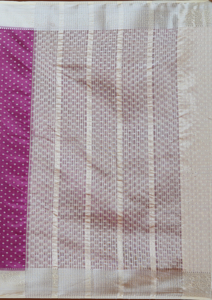 Wine Null Silk Silk_Saree