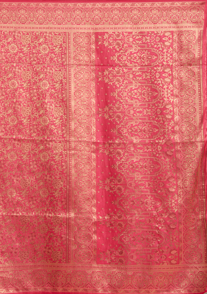 Red Banarasi Silk Saree