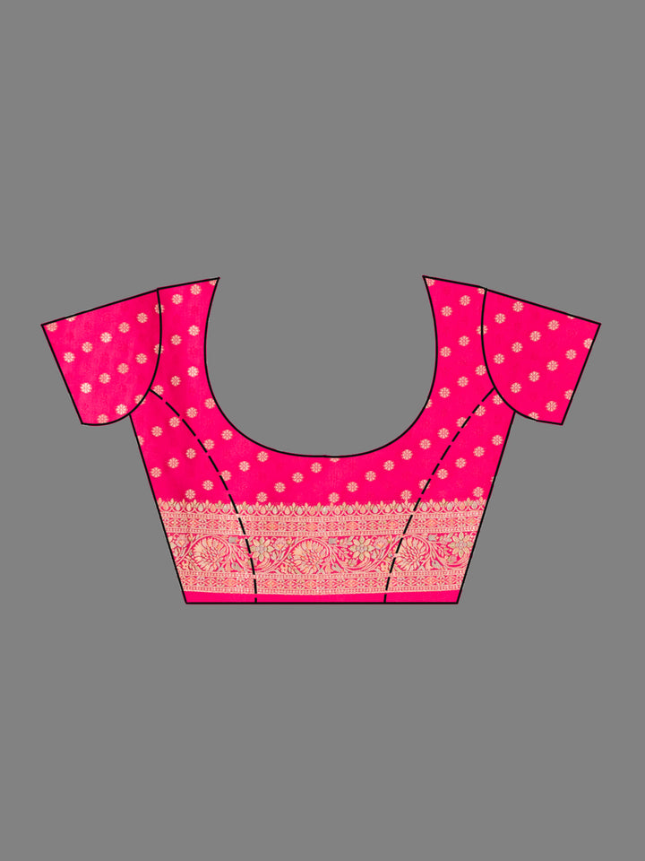 Beige Banarasi Satin Silk_Saree