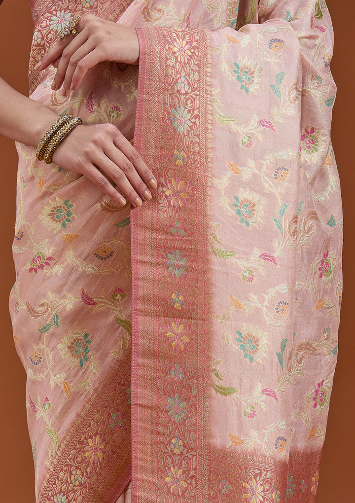 Baby Pink Null Silk Silk_Saree