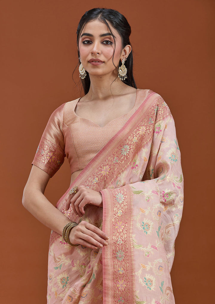 Baby Pink Null Silk Silk_Saree