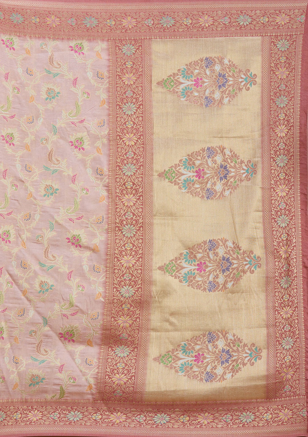 Baby Pink Null Silk Silk_Saree