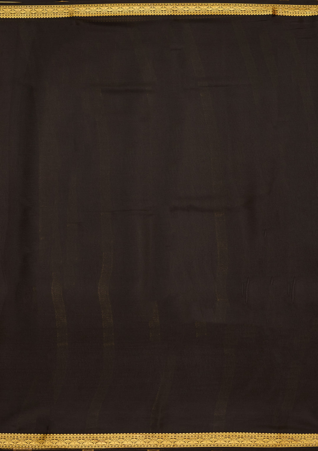 Mustard Zariwork Pure Crepe Silk Saree