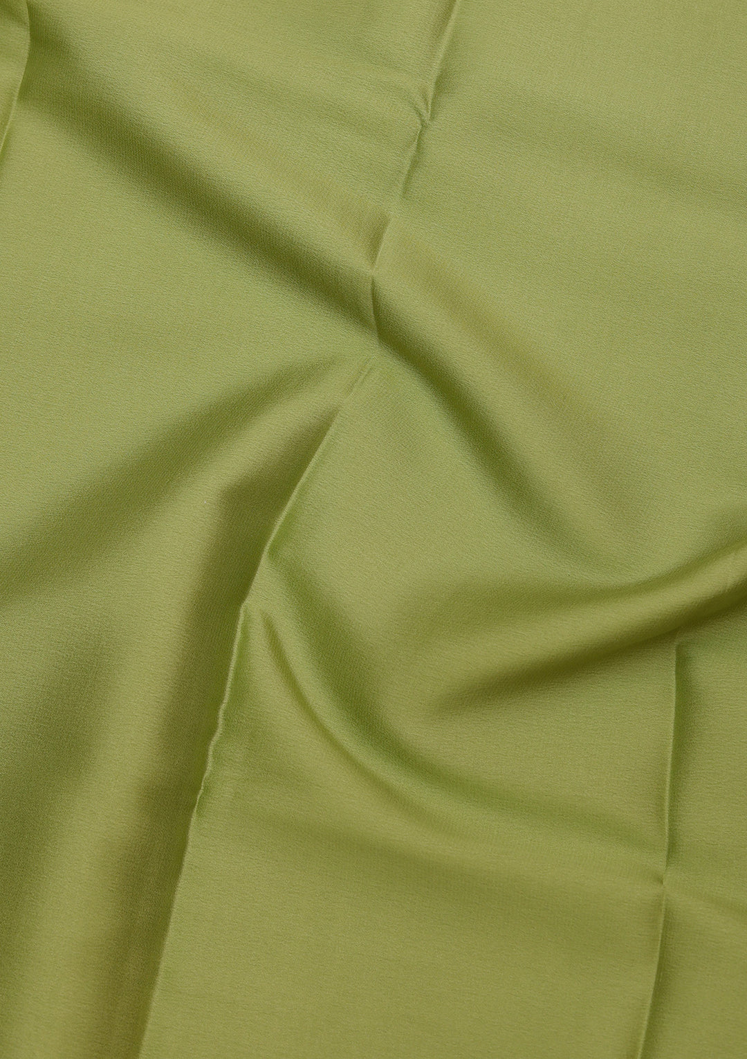 Pista Green Zariwork Pure Crepe Silk Saree