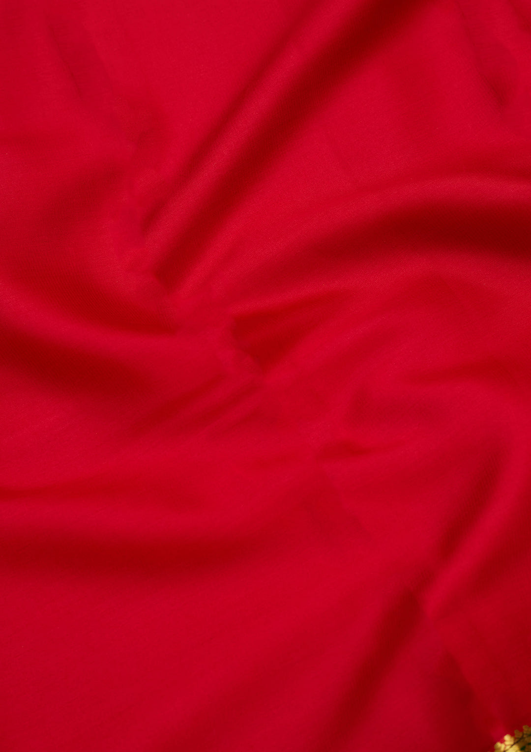 Red Zariwork Pure Crepe Silk Saree