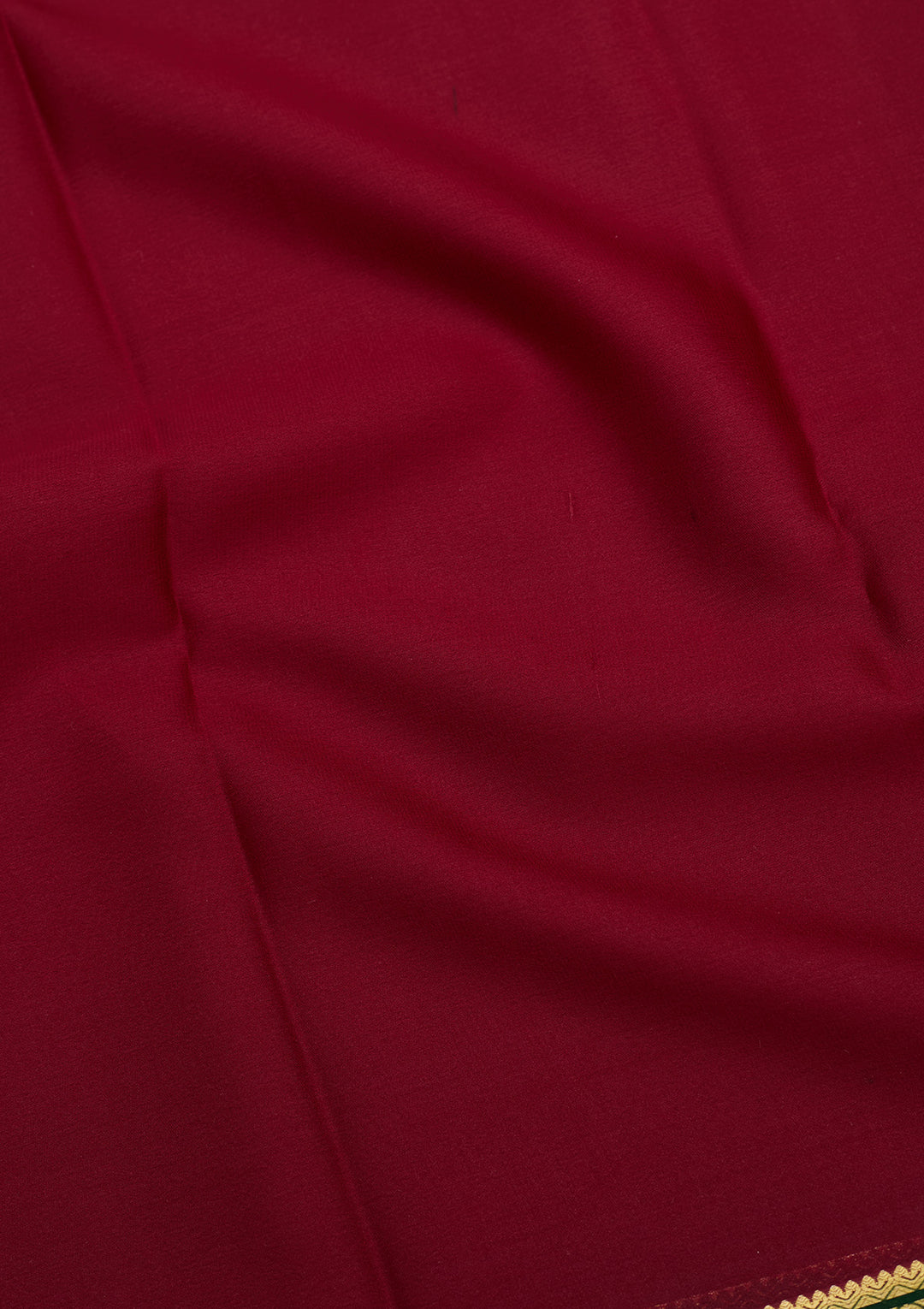Maroon Zariwork Pure Crepe Silk Saree