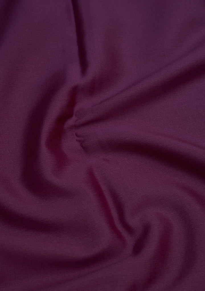 Purple Zariwork Pure Crepe Silk Saree