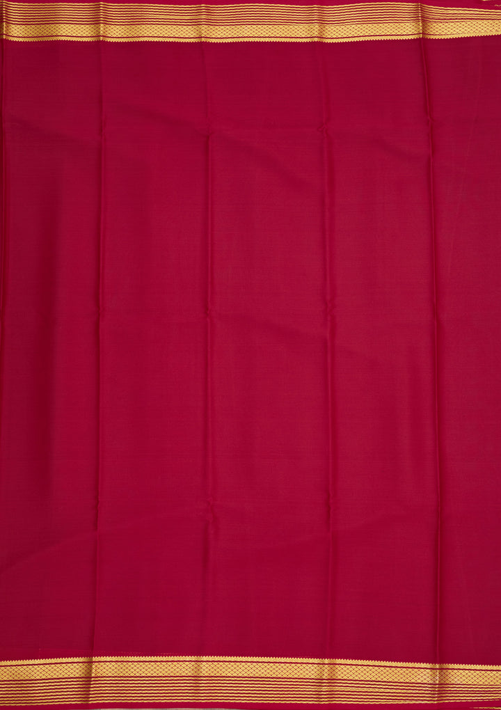 Purple Zariwork Pure Crepe Silk Saree