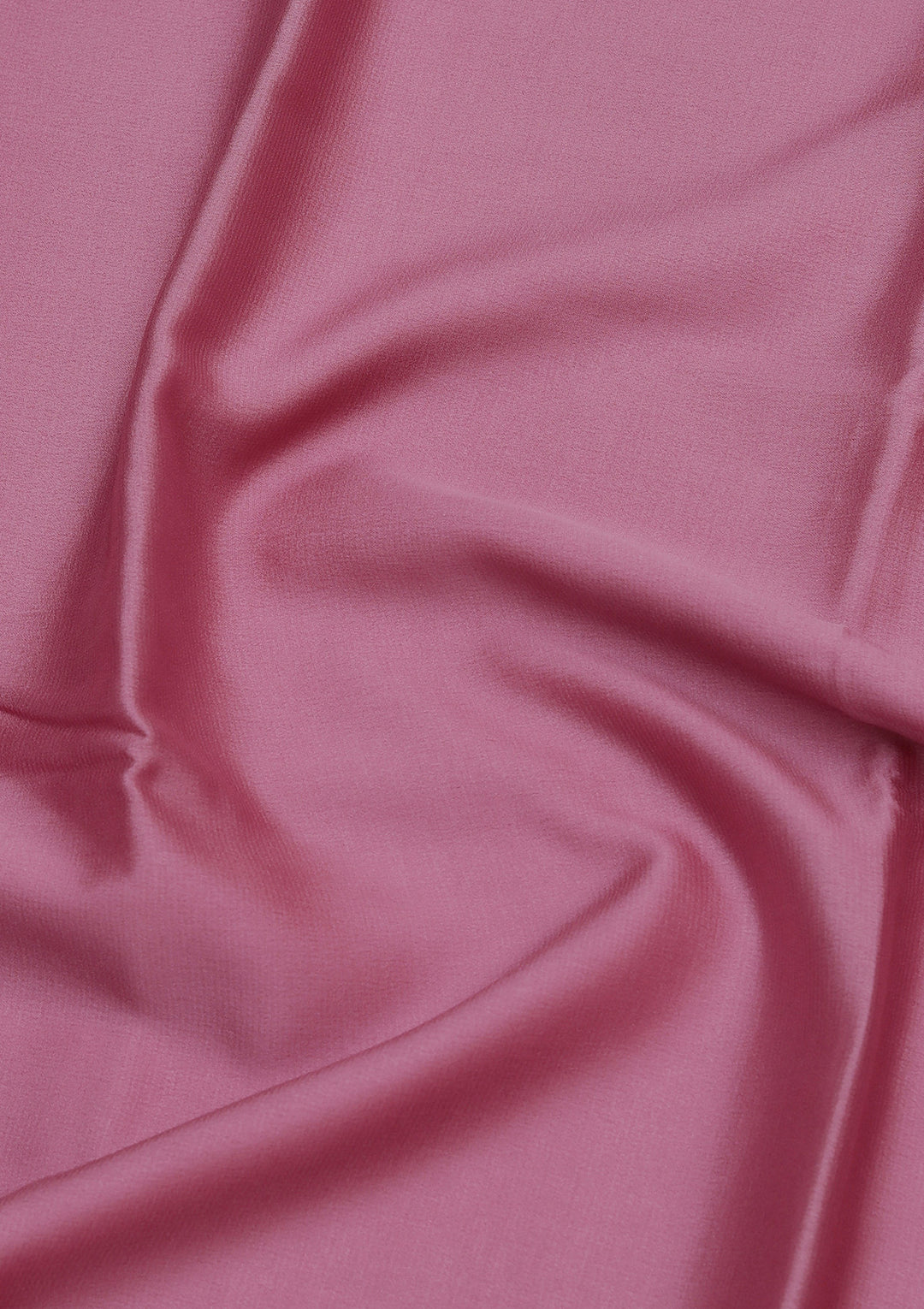 Onion Pink Zariwork Pure Crepe Silk Saree