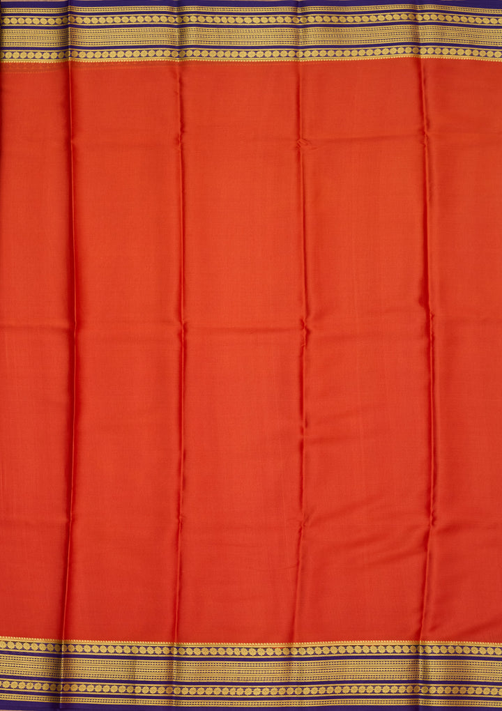 Red Zariwork Pure Crepe Silk Saree