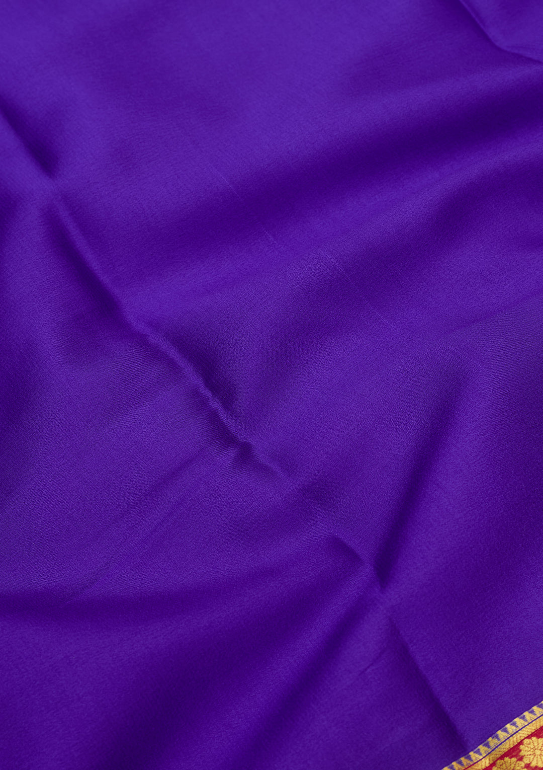 Royal Blue Zariwork Pure Crepe Silk Saree