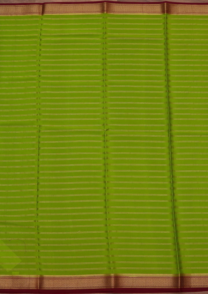 Wine Zariwork Pure Crepe Silk Saree