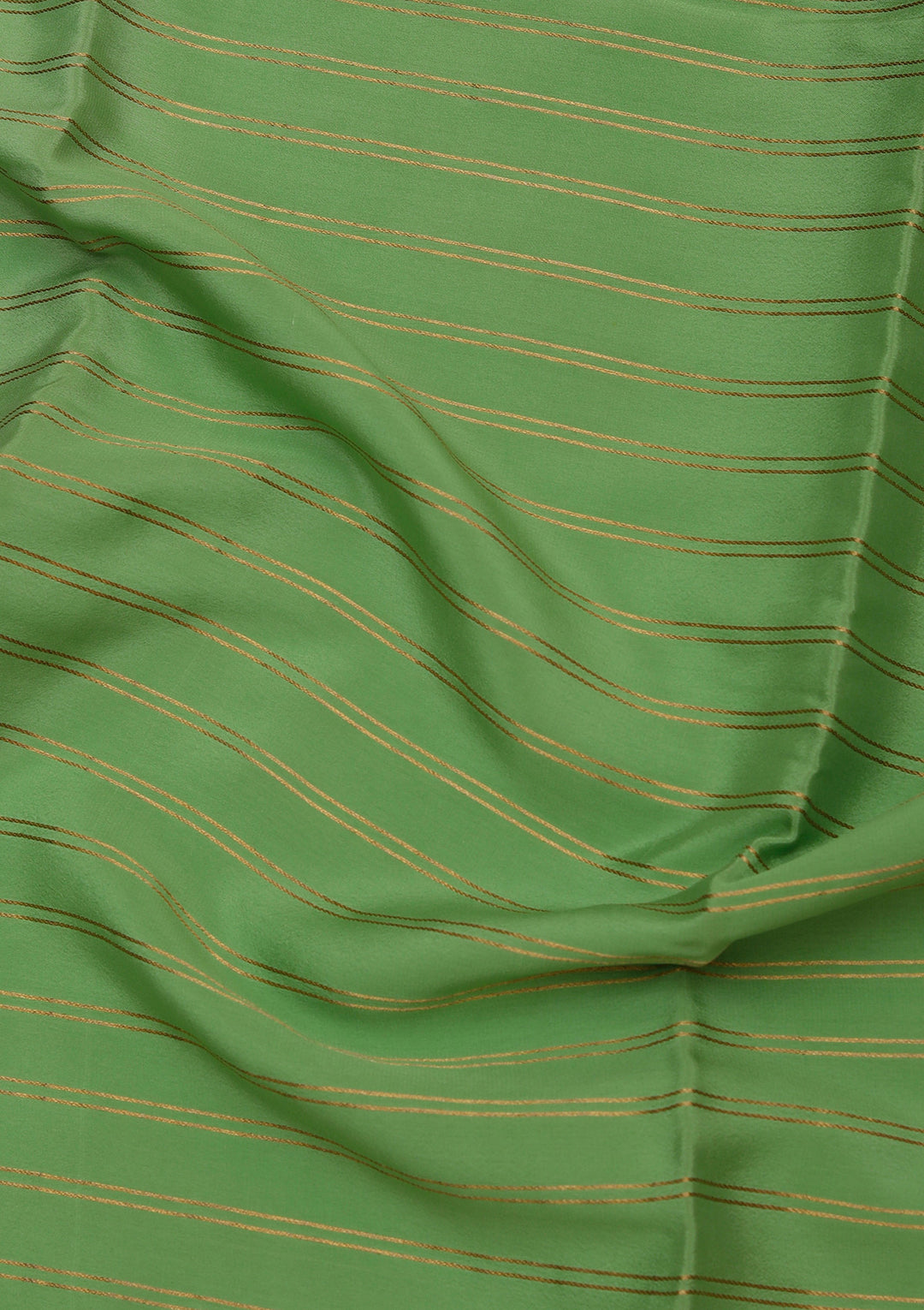 Pista Green Zariwork Pure Crepe Silk_Saree
