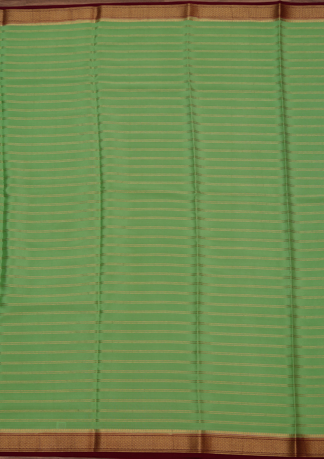 Pista Green Zariwork Pure Crepe Silk_Saree