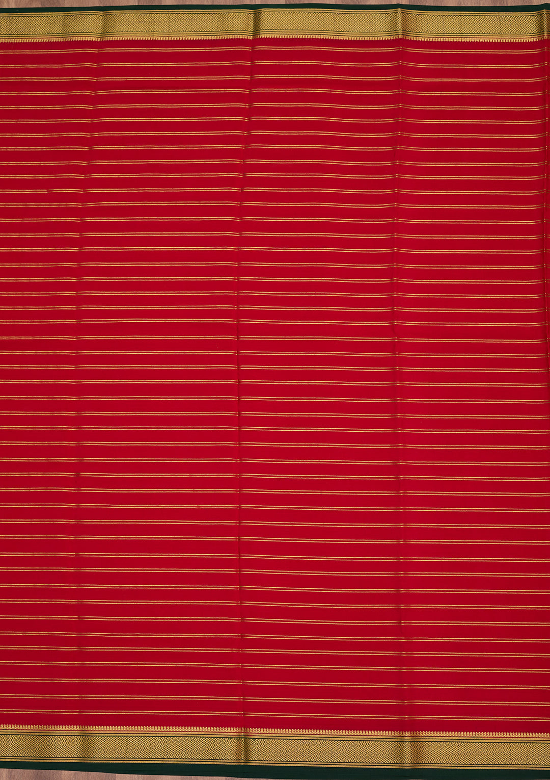 Red Zariwork Pure Crepe Silk Saree