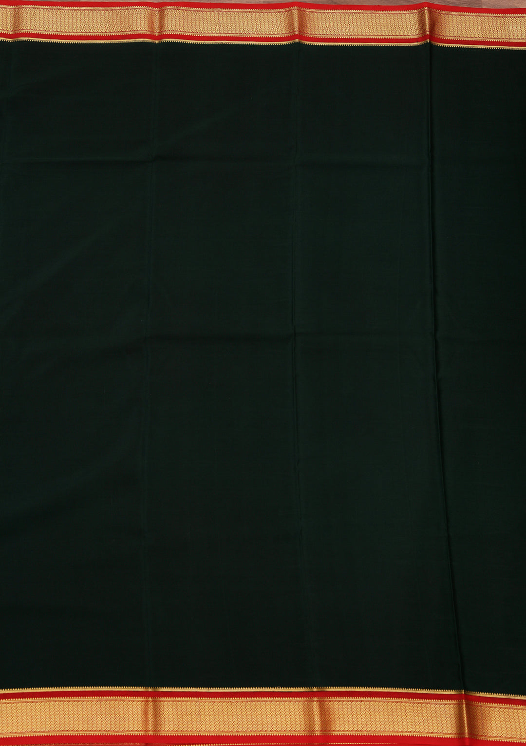 Green Zariwork Pure Crepe Silk Saree