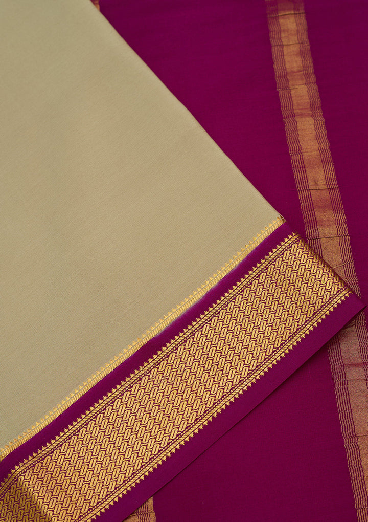 Pista Green Zariwork Pure Crepe Silk Saree