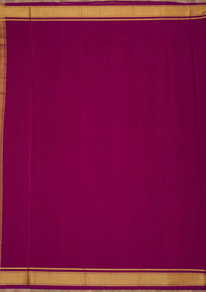 Pista Green Zariwork Pure Crepe Silk Saree
