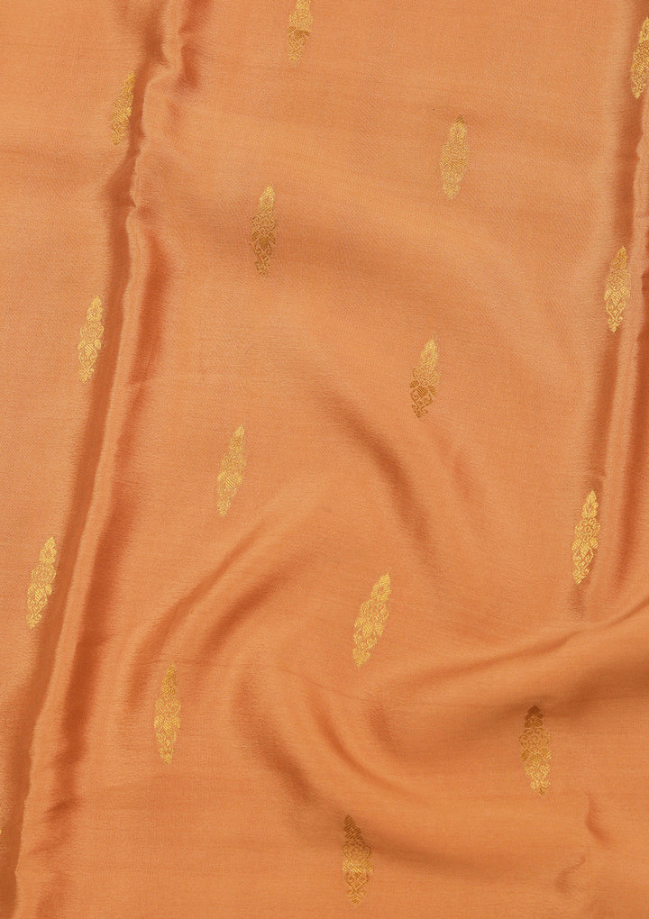 Gold Zariwork Pure Crepe Silk Saree