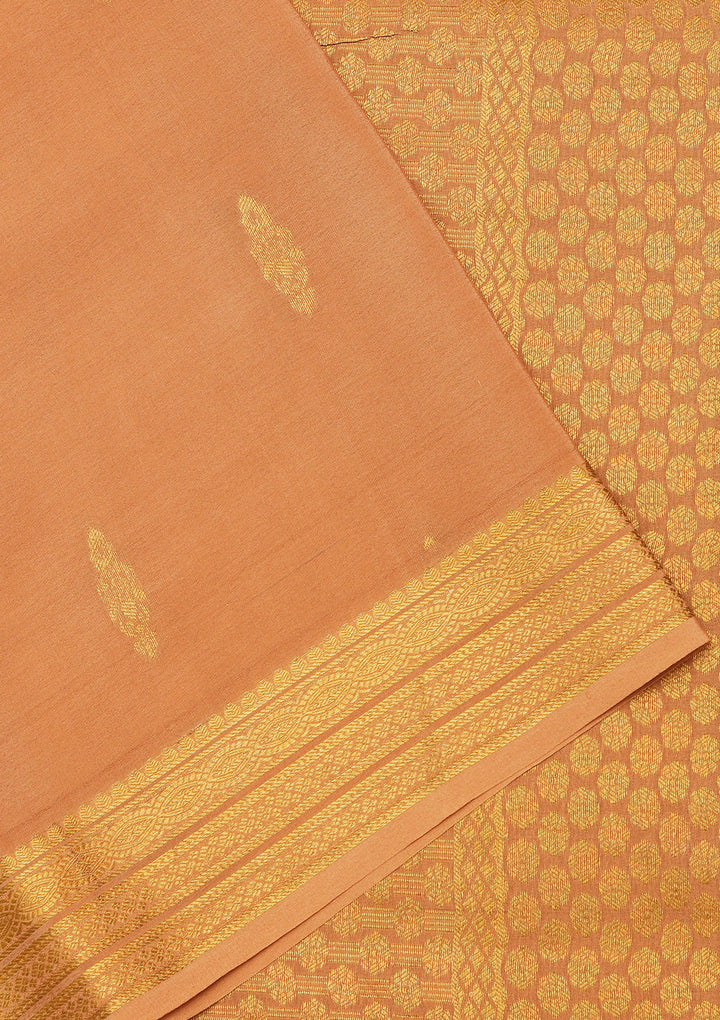Gold Zariwork Pure Crepe Silk Saree