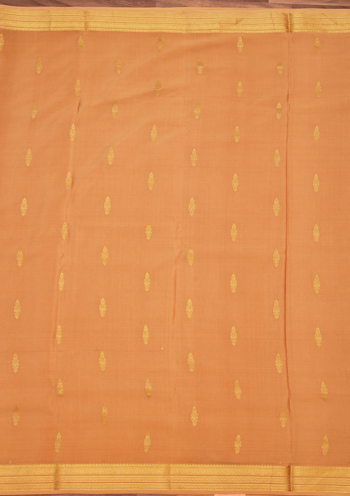 Gold Zariwork Pure Crepe Silk Saree