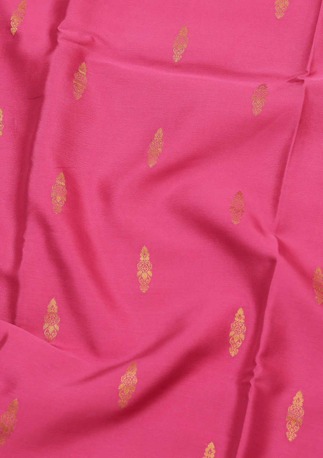 Pink Zariwork Pure Crepe Silk_Saree