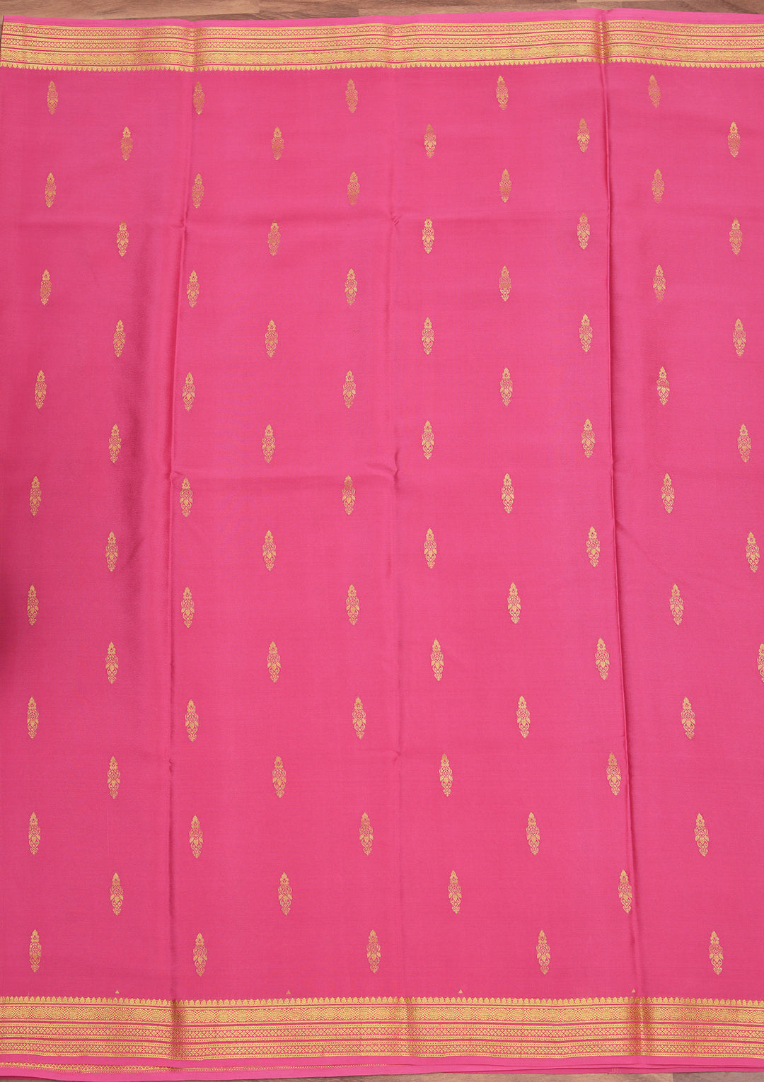 Pink Zariwork Pure Crepe Silk_Saree