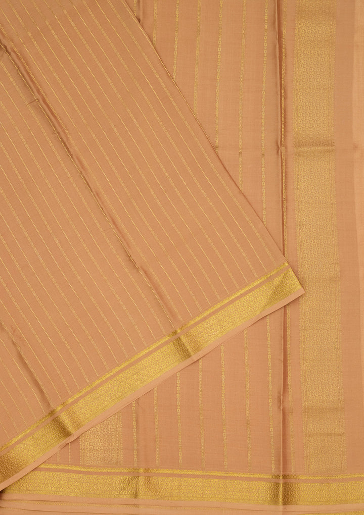 Gold Zariwork Pure Crepe Silk Saree