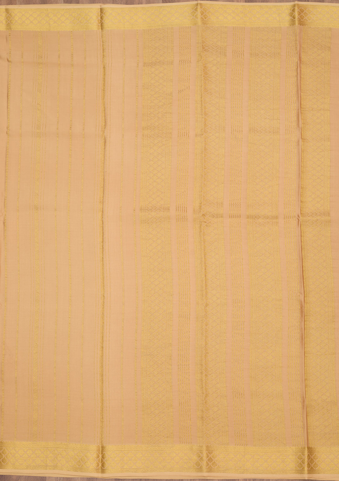 Gold Zariwork Pure Crepe Silk Saree