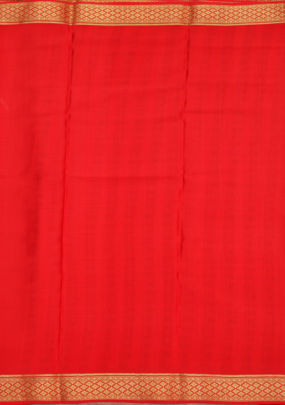 Red Zariwork Pure Crepe Silk Saree