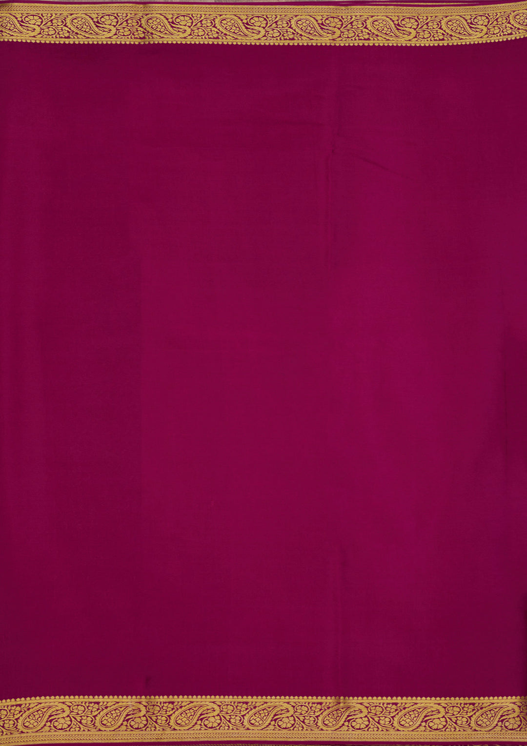 Onion Pink Zariwork Pure Crepe Silk Saree