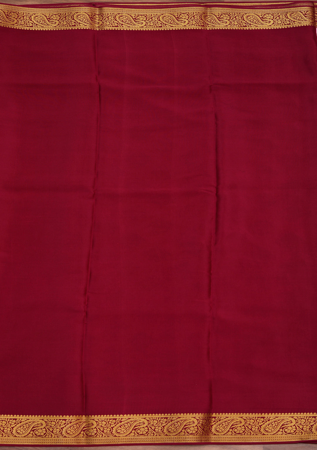 Onion Pink Zariwork Pure Crepe Silk Saree