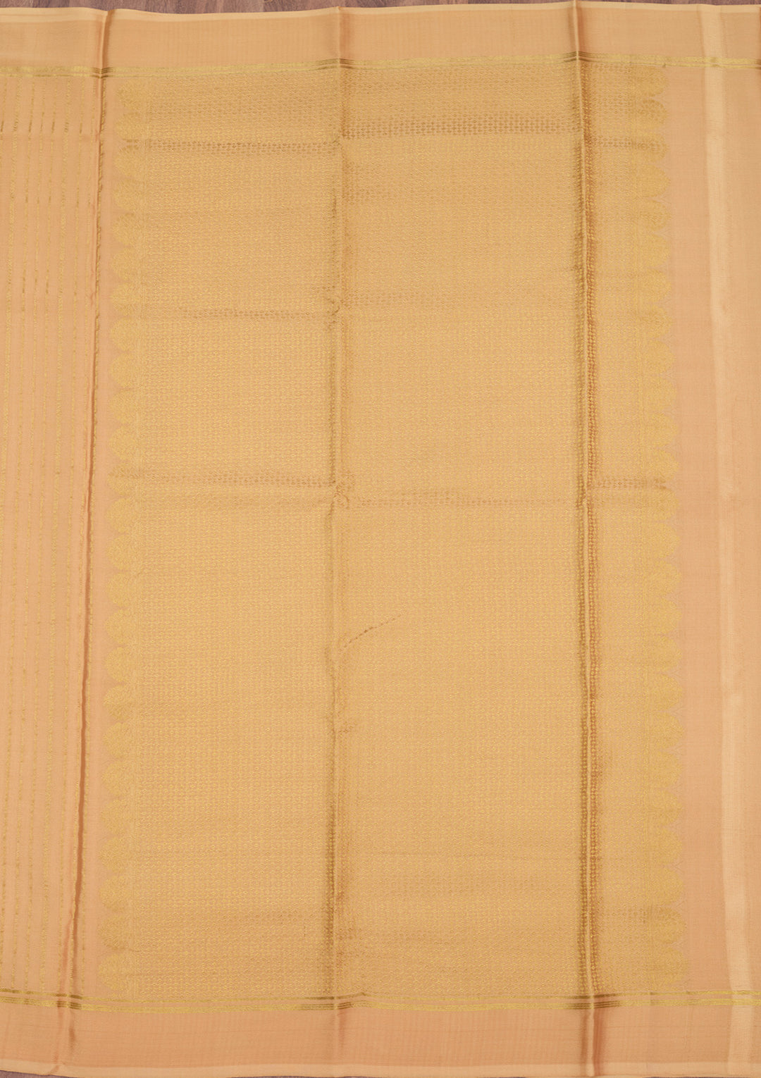 Gold Zariwork Pure Crepe Silk Saree