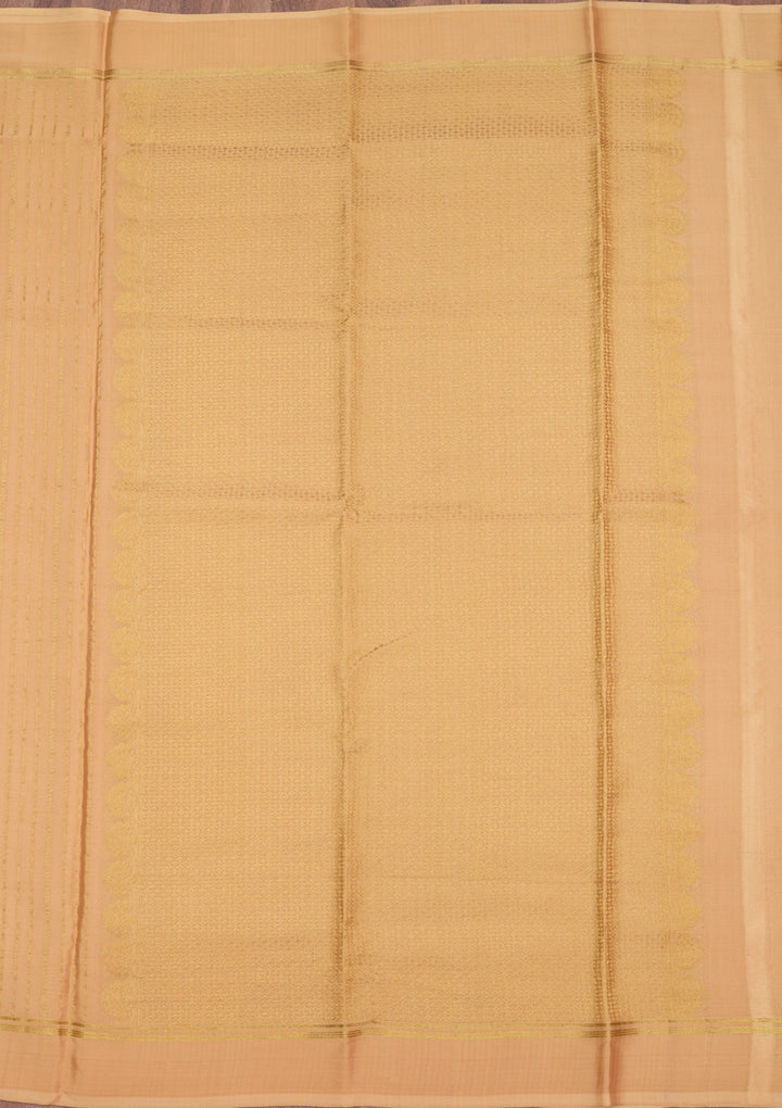 Gold Zariwork Pure Crepe Silk Saree