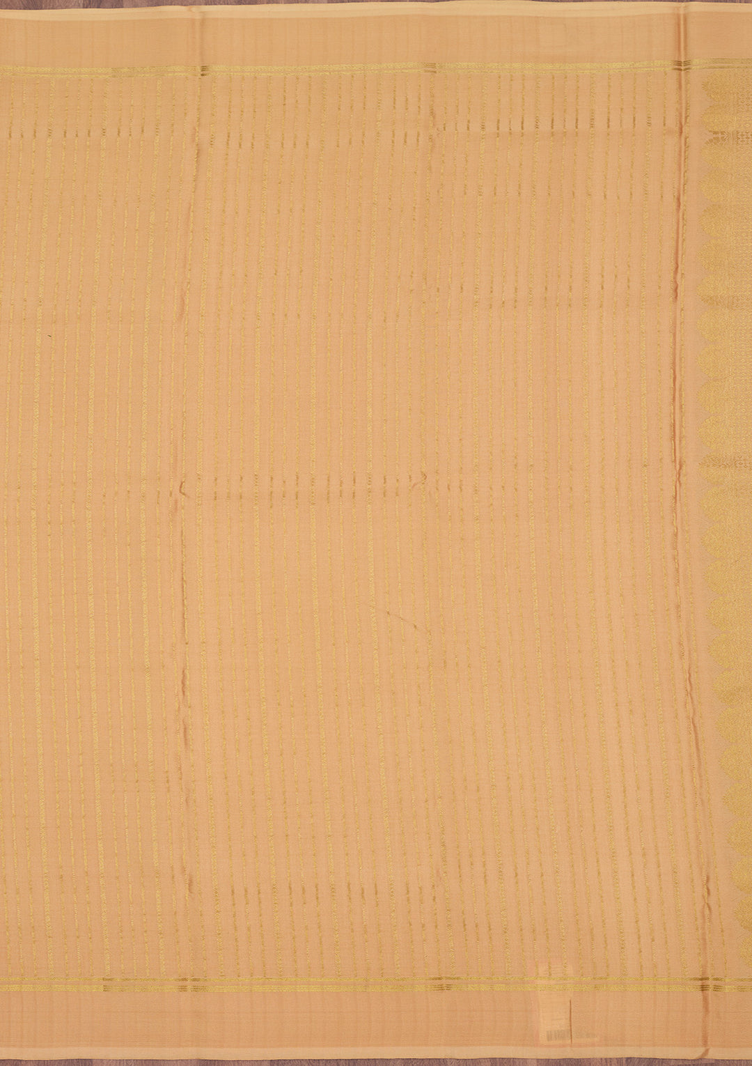 Gold Zariwork Pure Crepe Silk Saree