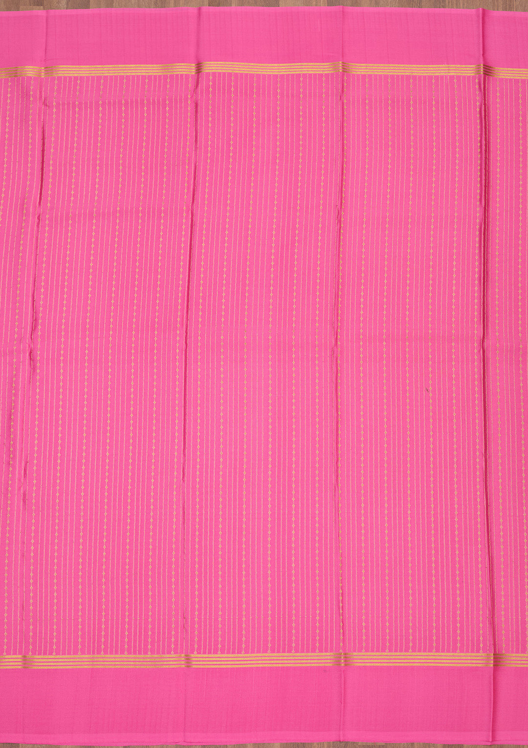 Peach Zariwork Pure Crepe Silk Saree