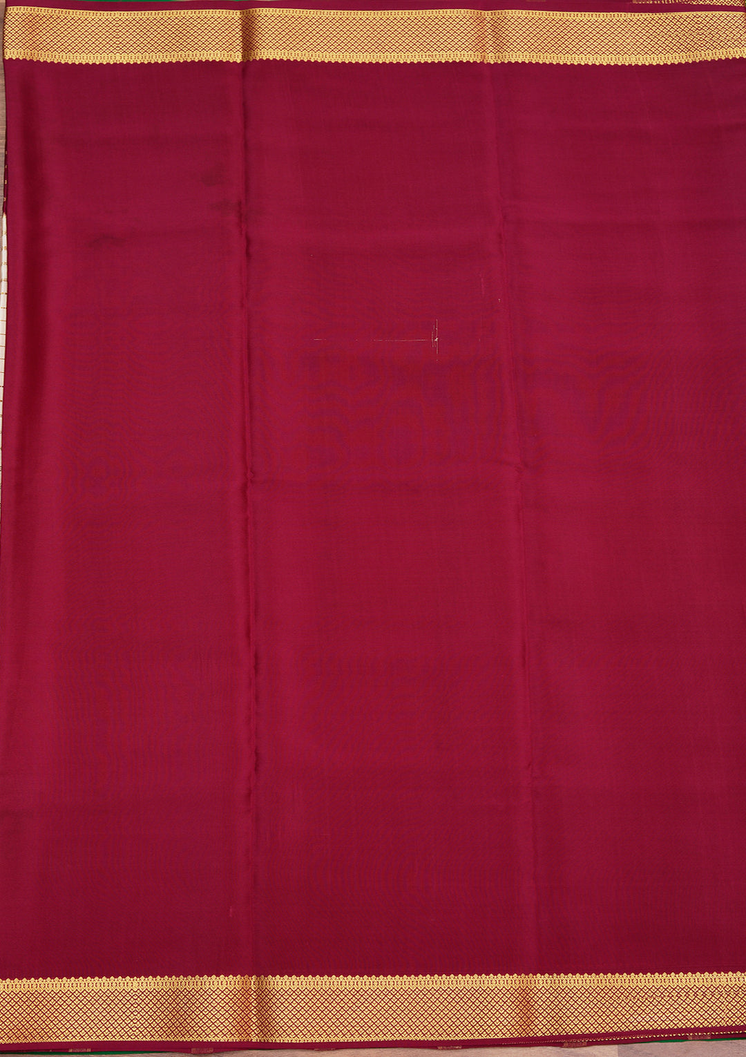 Cream Zariwork Pure Crepe Silk Saree